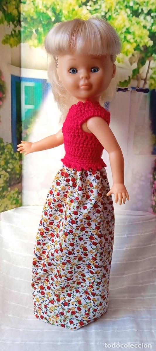 Mu&ntilde;ecas Nancy y Lucas: VESTIDO ARTESANAL PARA NANCY - Foto 4