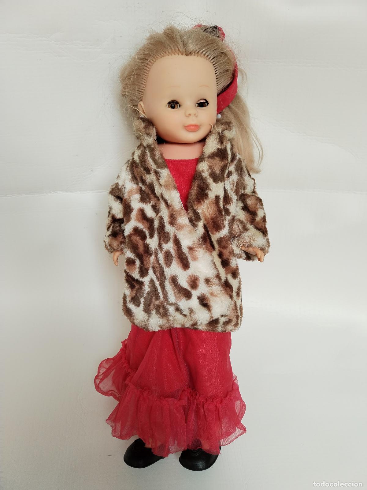 Mu&ntilde;ecas Nancy y Lucas: nancy de famosa con abrigo de leopardo - Foto 2