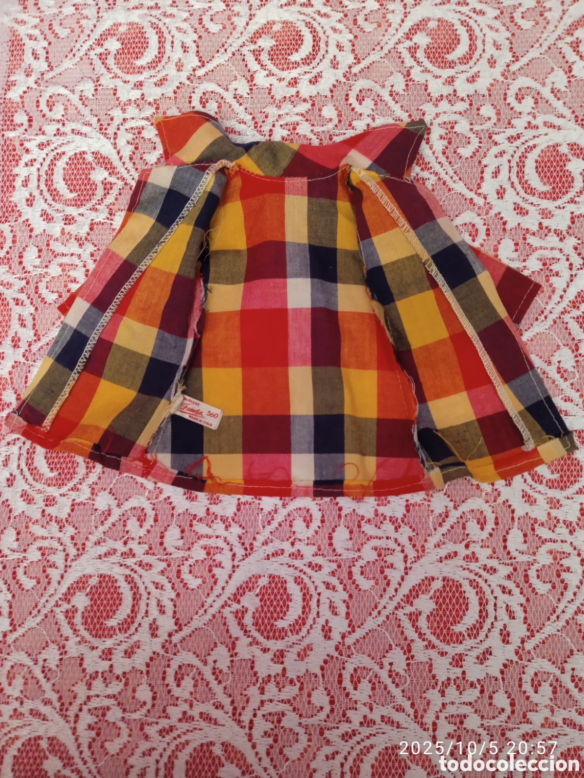 Mu&ntilde;ecas Nancy y Lucas: CAMISA DEL CONJUNTO ALEGRIA NANCY - Foto 5