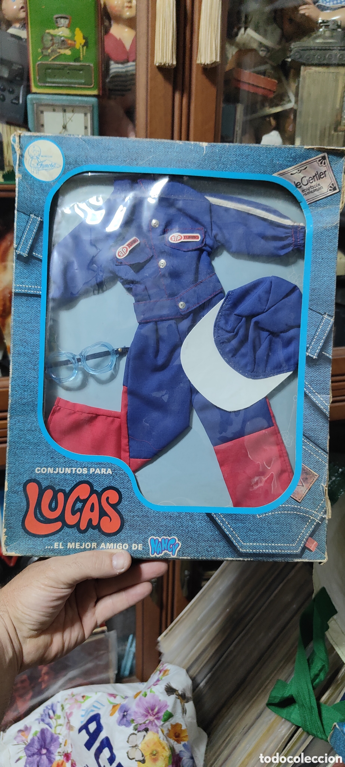 Mu&ntilde;ecas Nancy y Lucas: CONJUNTO EN SU CAJA PARA LUCAS FORMULA 1 - Foto 1