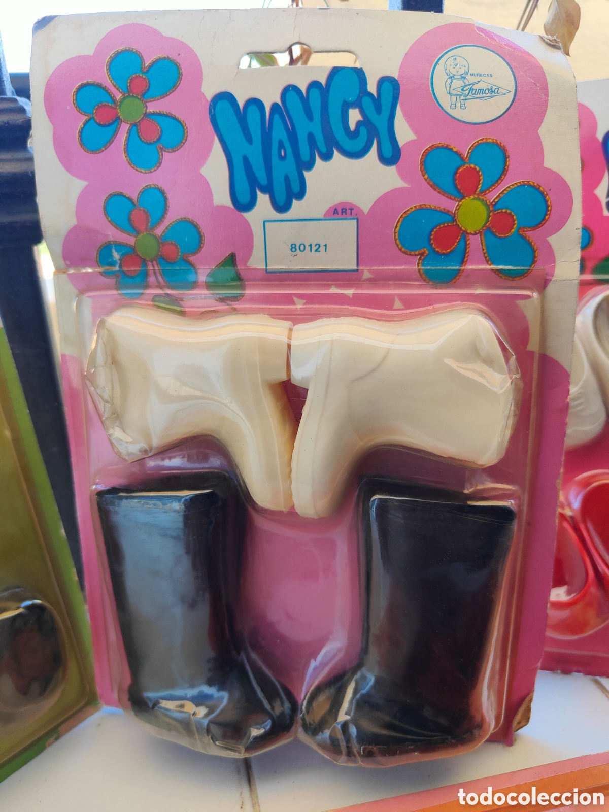Mu&ntilde;ecas Nancy y Lucas: BLISTER BOTAS NANCY SIN ABRIR - Foto 1