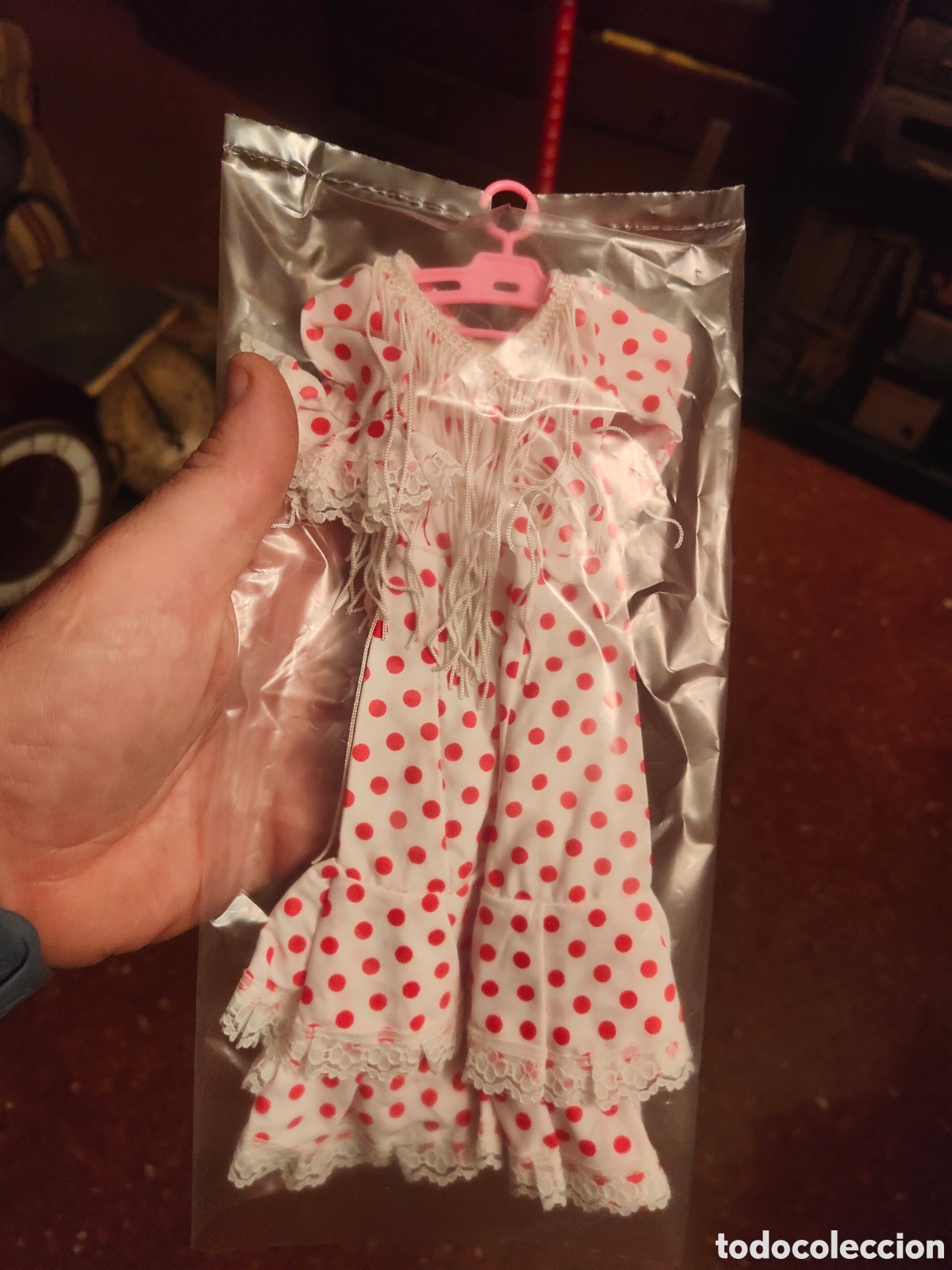 Mu&ntilde;ecas Nancy y Lucas: VESTIDO FLAMENCA LESLY COMPLETO - Foto 5
