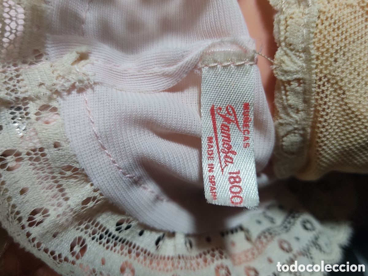 Mu&ntilde;ecas Nancy y Lucas: Mu&ntilde;eca Nancy rubia pelo largo,conjunto intimate 4 piezas. - Foto 18