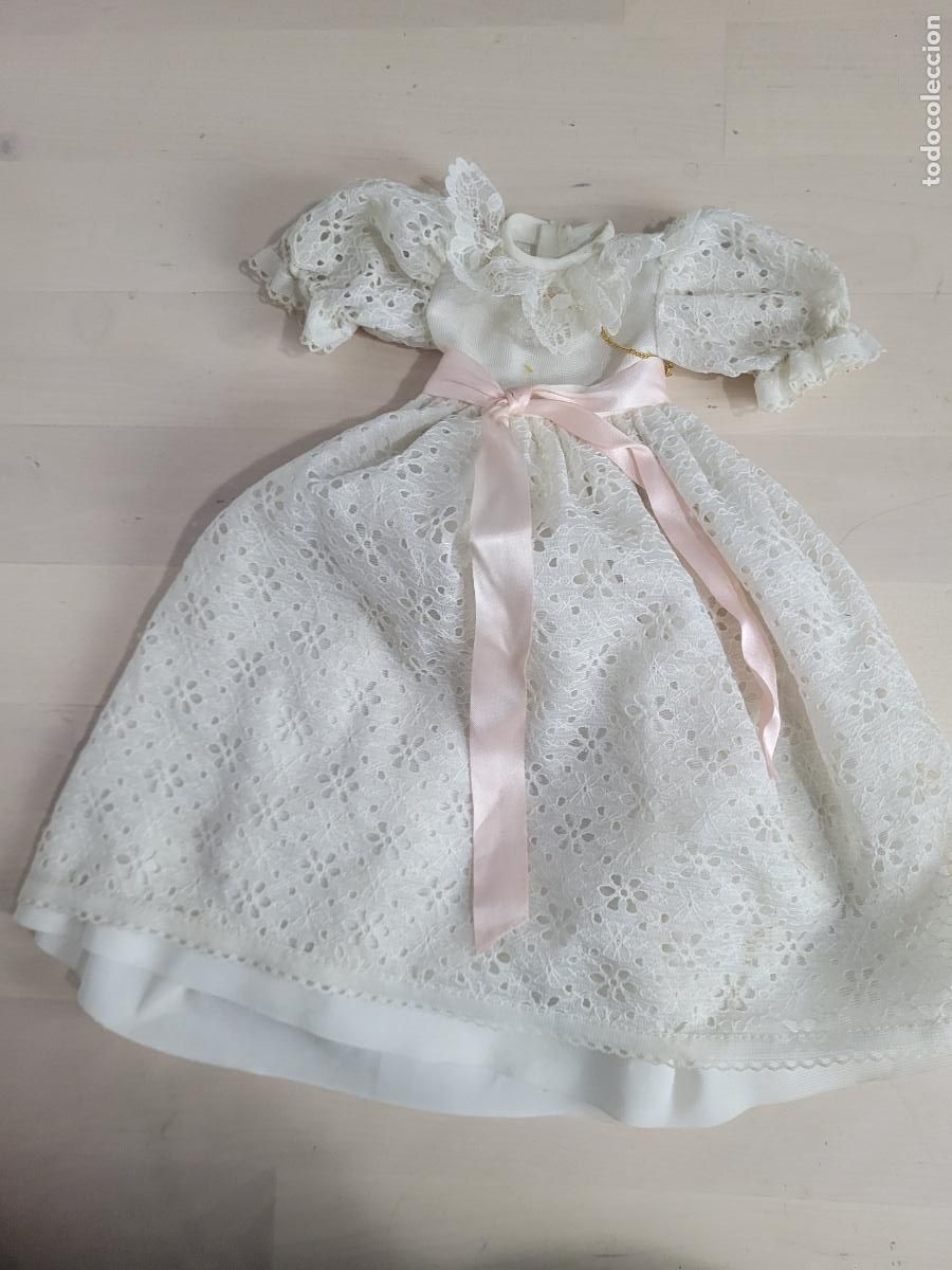 Mu&ntilde;ecas Nancy y Lucas: nancy vestido comunion a&ntilde;os 80 - Foto 1