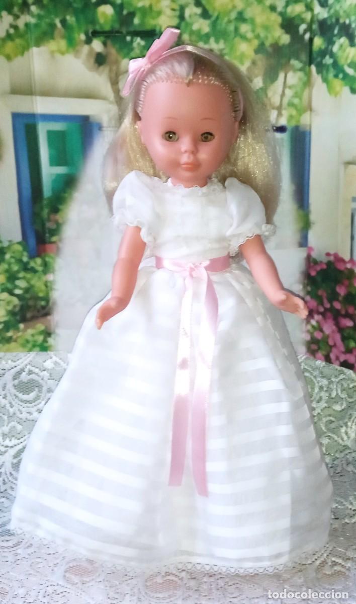 Mu&ntilde;ecas Nancy y Lucas: VESTIDO COMUNION NANCY - Foto 1
