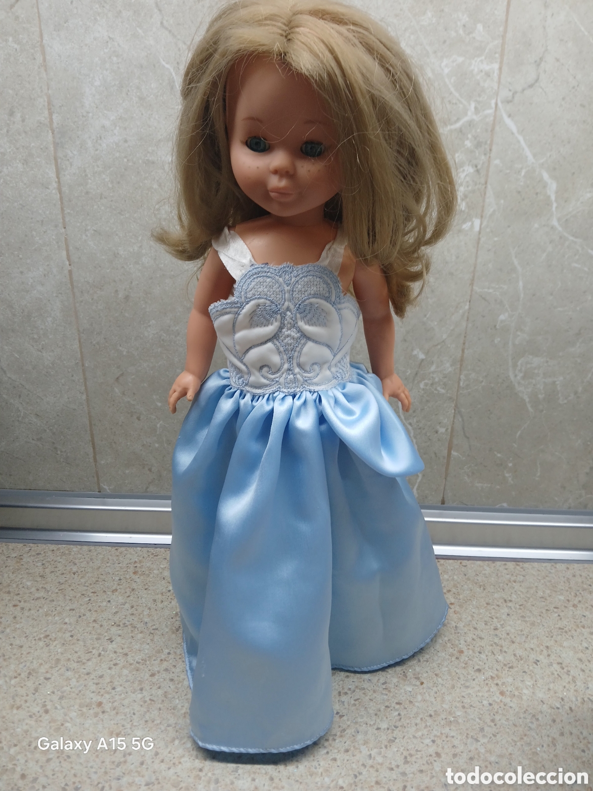Mu&ntilde;ecas Nancy y Lucas: MU&Ntilde;ECA NANCY CON VESTIDO DE FIESTA. - Foto 1