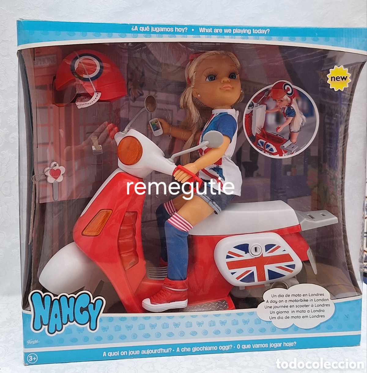 Mu&ntilde;ecas Nancy y Lucas: Nancy Scooter Londres - Foto 2