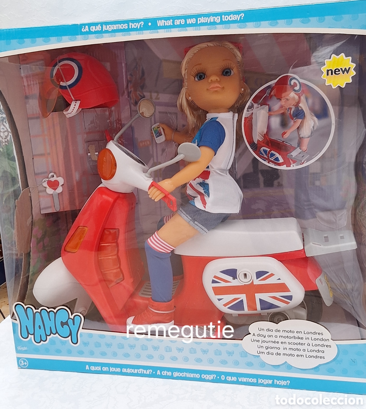 Mu&ntilde;ecas Nancy y Lucas: Nancy Scooter Londres - Foto 1