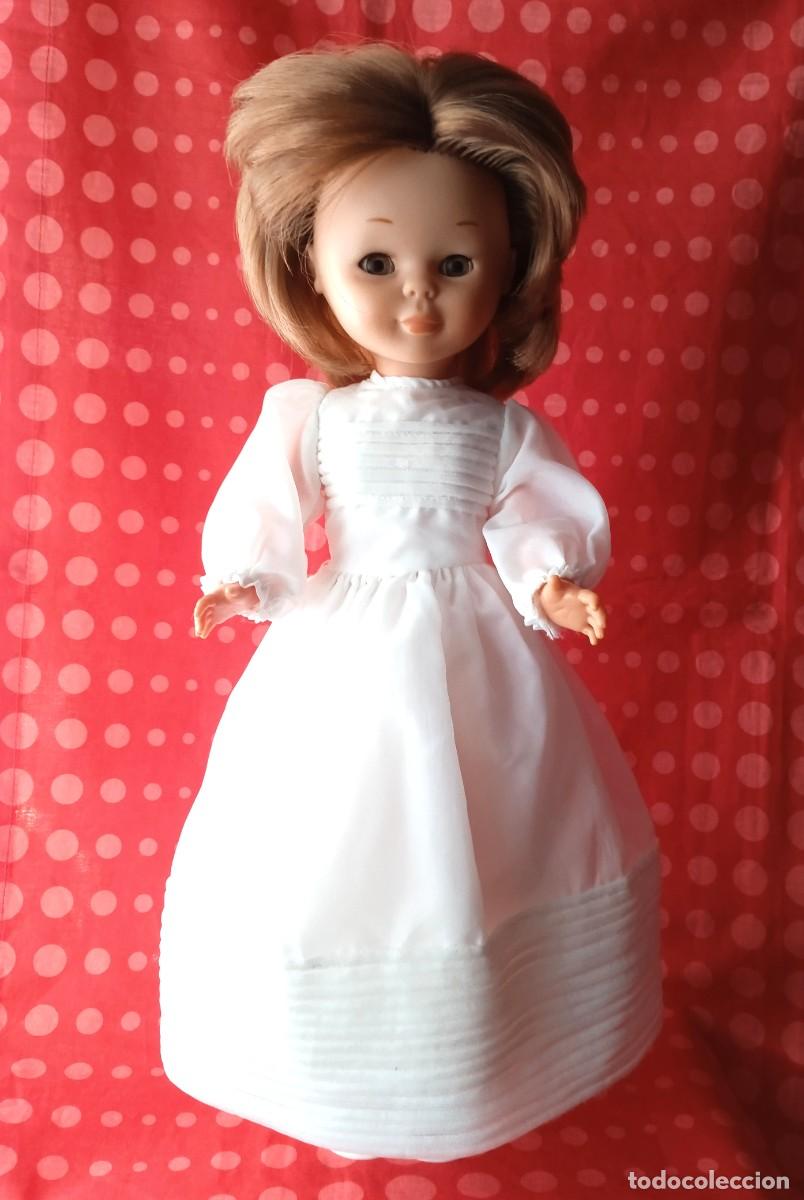 Mu&ntilde;ecas Nancy y Lucas: VESTIDO COMUNION A&Ntilde;OS 70 - Foto 5