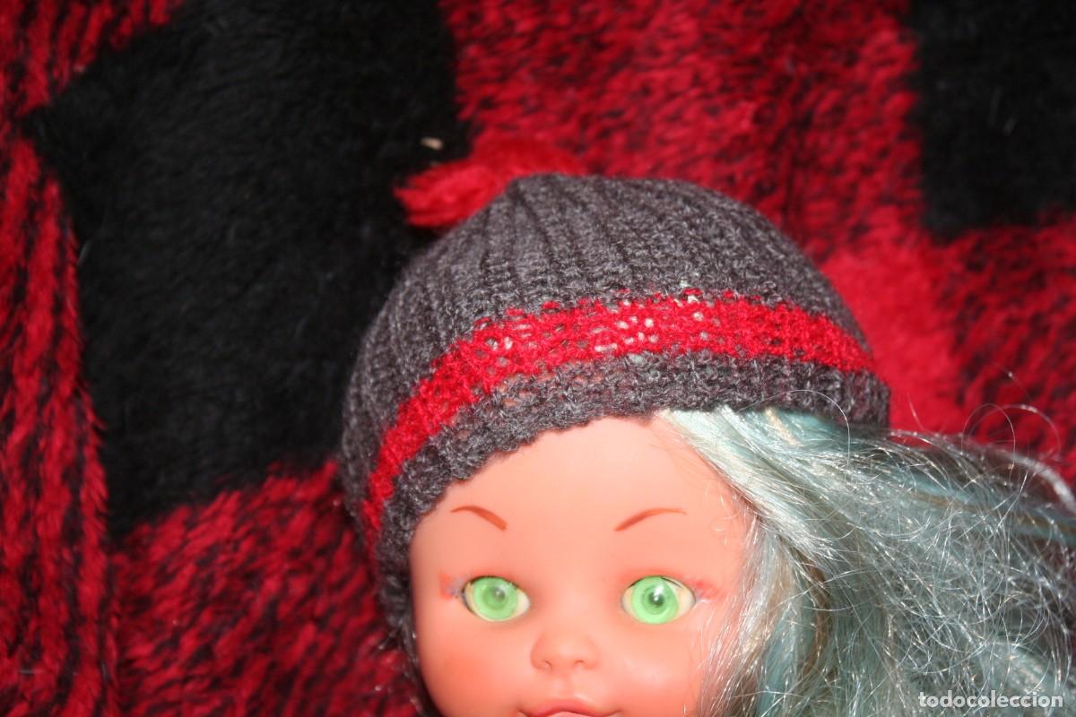 Mu&ntilde;ecas Nancy y Lucas: CONJUNTO ORIGINAL GORRO Y BUFANDA LUCAS NANCY MU&Ntilde;ECA - Foto 2