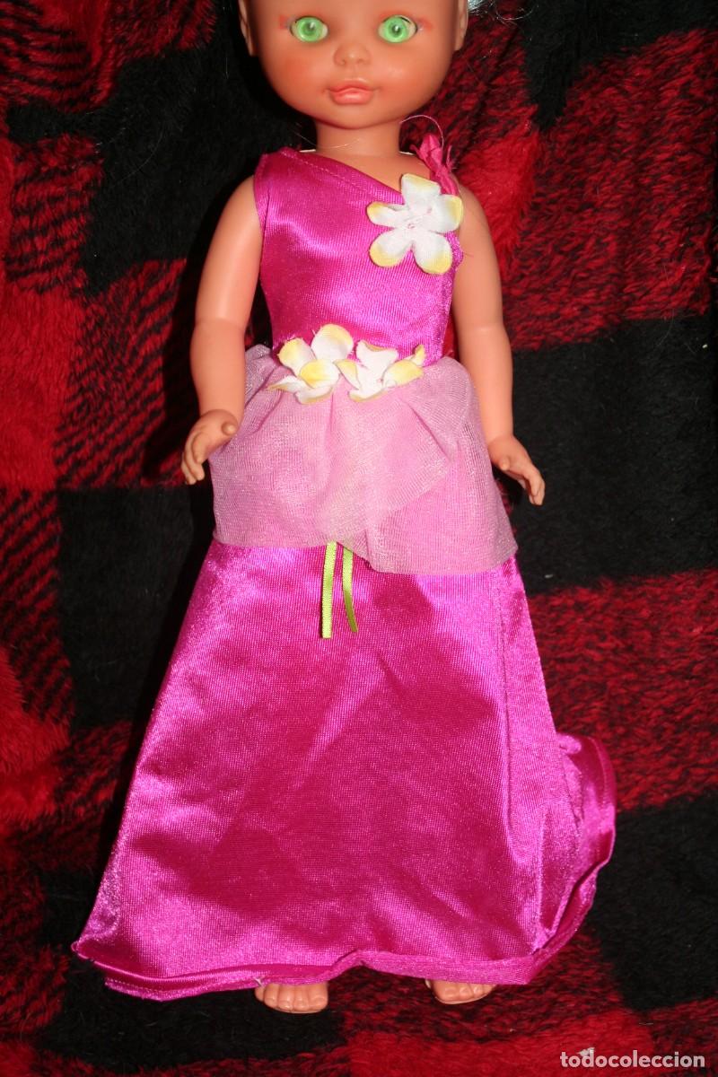 Mu&ntilde;ecas Nancy y Lucas: vestido mu&ntilde;eca nancy rosa original - Foto 1
