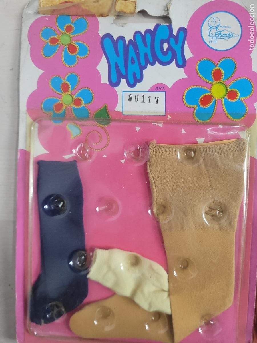 Mu&ntilde;ecas Nancy y Lucas: nancy 2 blister + botas + medias - Foto 2