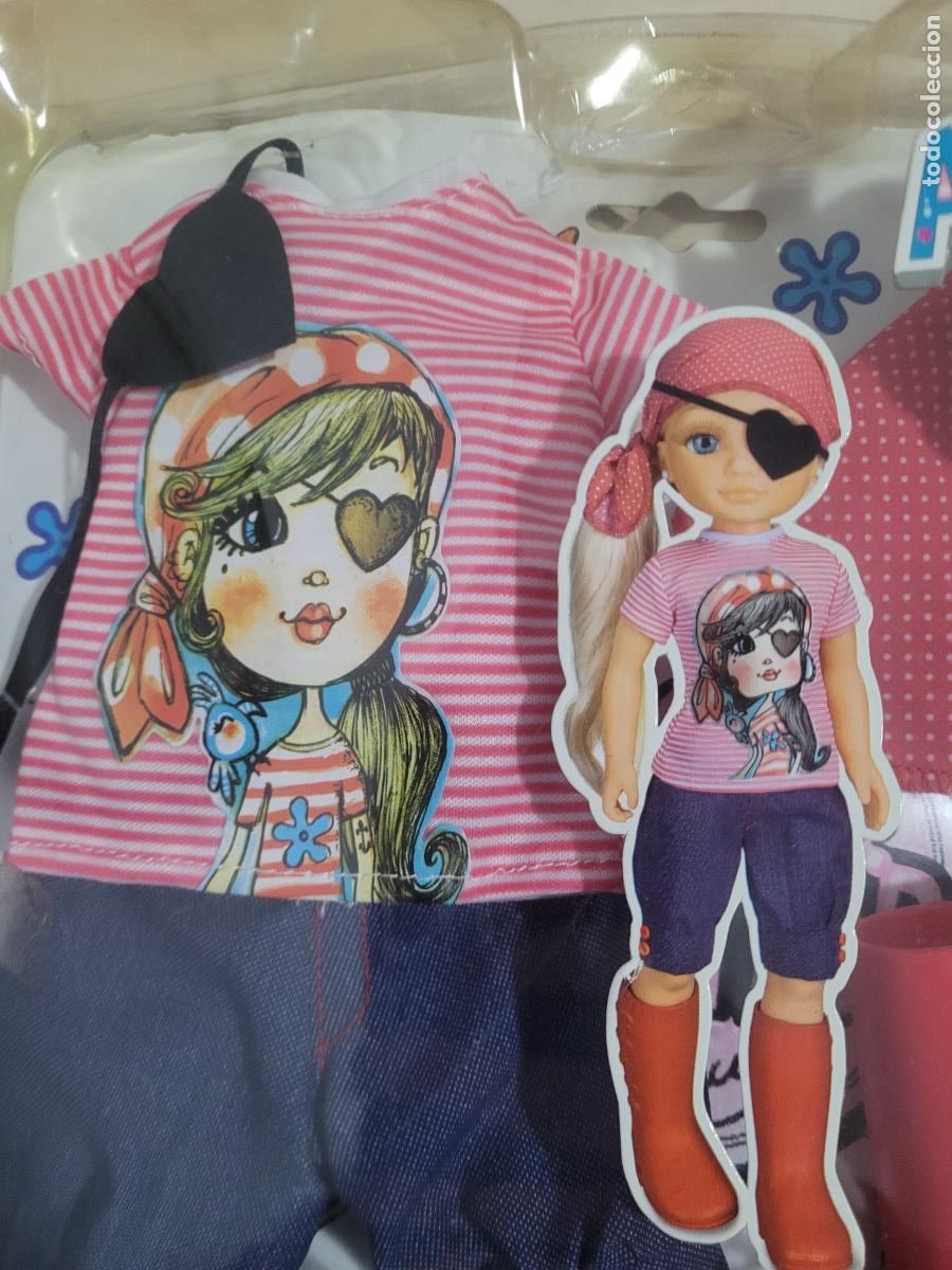 Mu&ntilde;ecas Nancy y Lucas: nancy adventures pack conjunto pirata - Foto 2