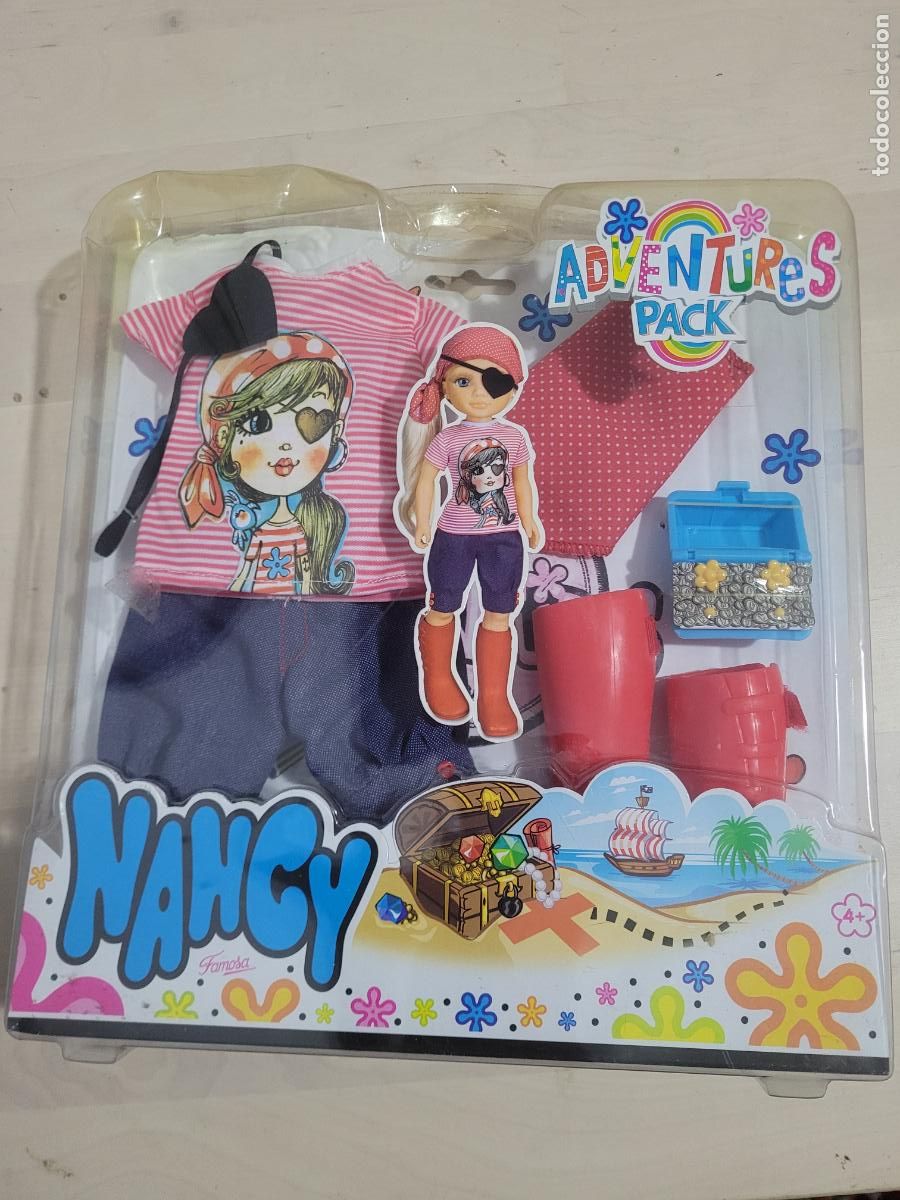 Mu&ntilde;ecas Nancy y Lucas: nancy adventures pack conjunto pirata - Foto 1