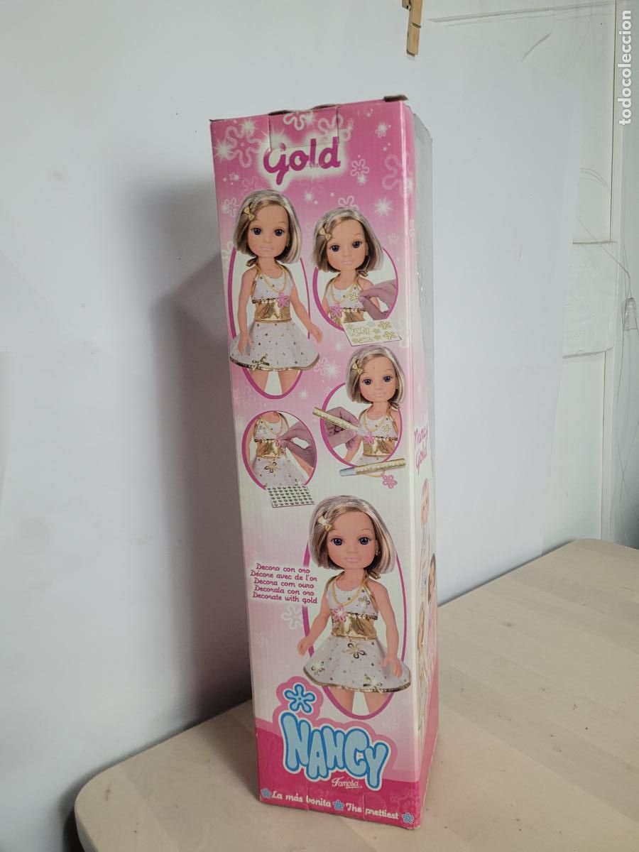 Mu&ntilde;ecas Nancy y Lucas: nancy gold morena moderna nueva en caja - Foto 3