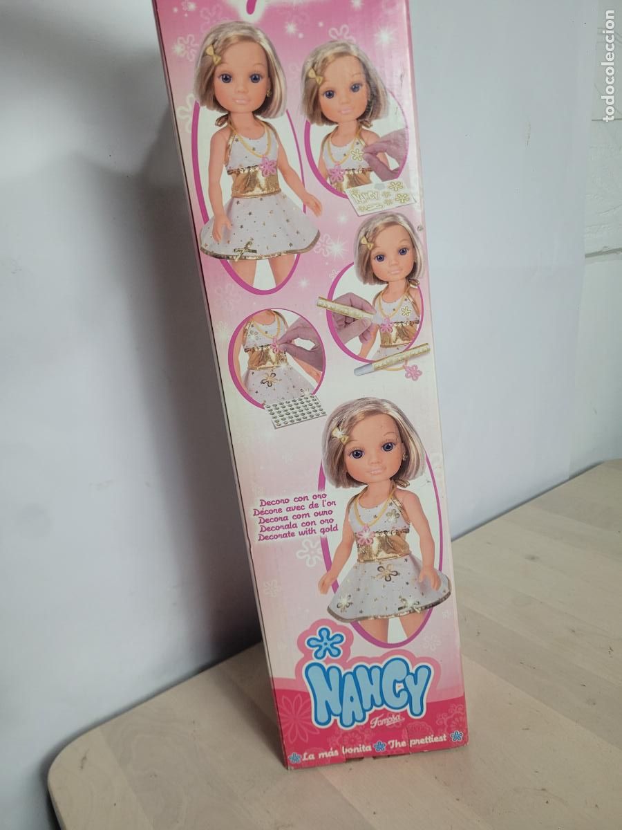 Mu&ntilde;ecas Nancy y Lucas: nancy gold moderna plata - Foto 3