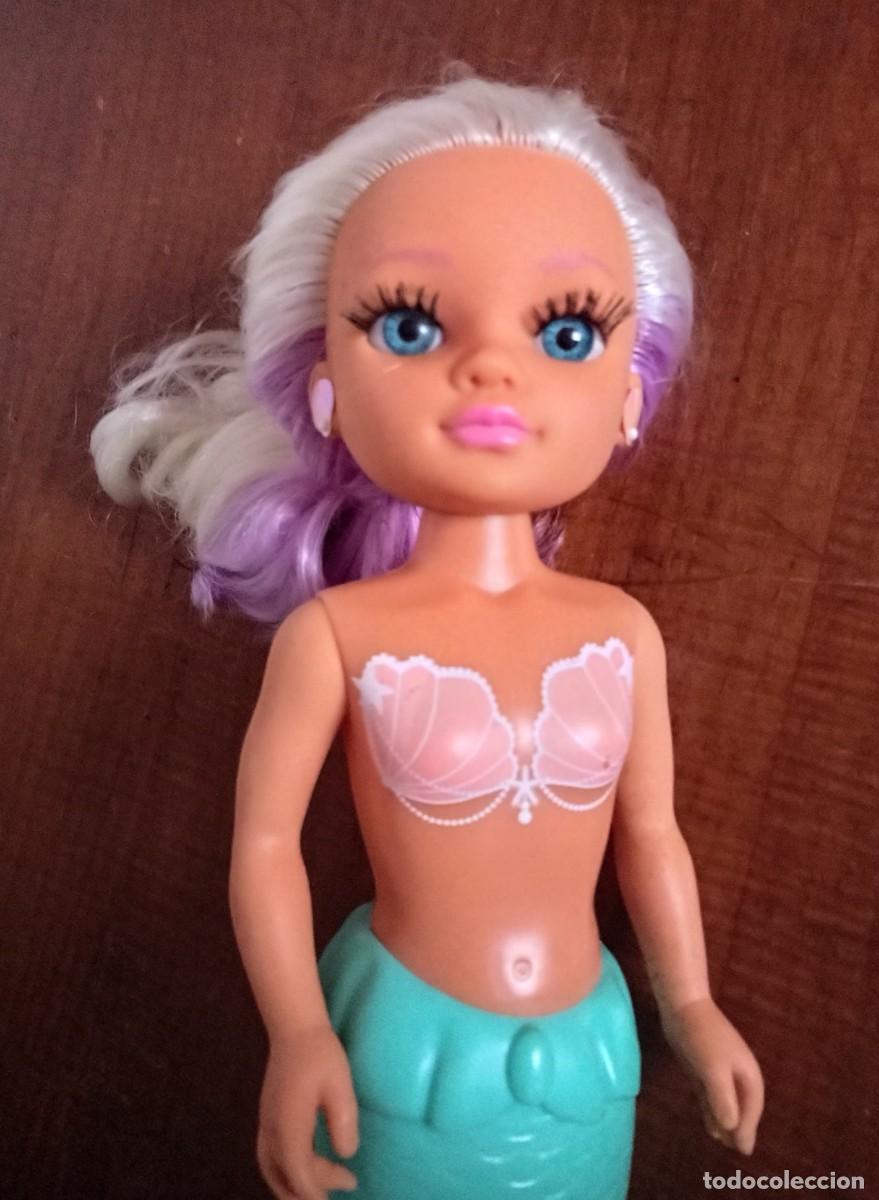 Mu&ntilde;ecas Nancy y Lucas: MU&Ntilde;ECA NANCY SIRENA CON COLA DE PLASTICO Y TELA. - Foto 2