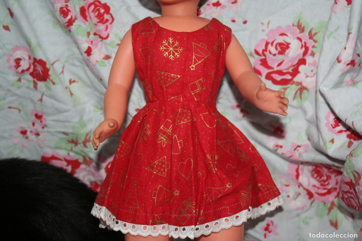 Mu&ntilde;ecas Nancy y Lucas: VESTIDO NAVIDE&Ntilde;O MU&Ntilde;ECA NANCY - Foto 1