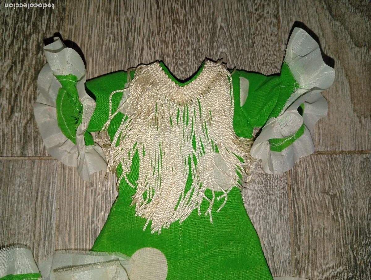 Mu&ntilde;ecas Nancy y Lucas: Traje de flamenca para mu&ntilde;eca Nancy - Foto 2