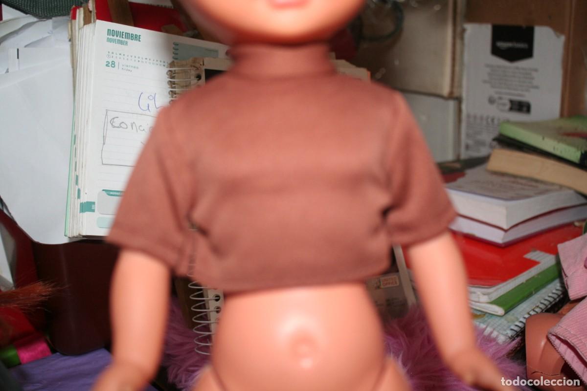 Mu&ntilde;ecas Nancy y Lucas: camiseta marron mu&ntilde;eca nancy no original - Foto 1