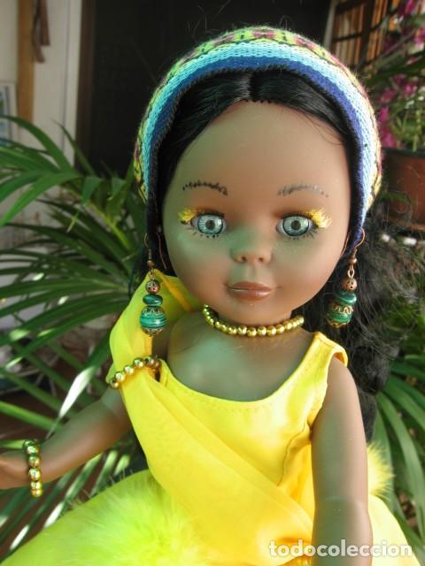 Mu&ntilde;ecas Nancy y Lucas: Nancy customizada como Modelo Africa Quiron - Foto 4