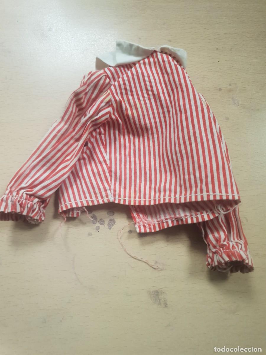 Mu&ntilde;ecas Nancy y Lucas: Camisa de rayas para nancy - Foto 2