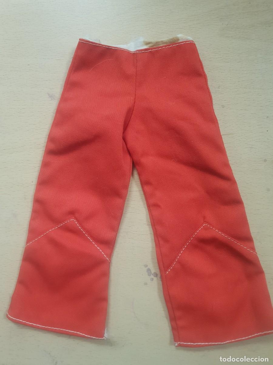 Mu&ntilde;ecas Nancy y Lucas: Pantalon rojo campana nancy - Foto 1