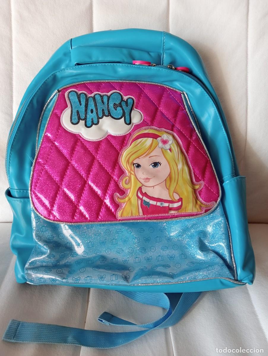 Mu&ntilde;ecas Nancy y Lucas: Mochila Nancy tama&ntilde;o ni&ntilde;o - Foto 1