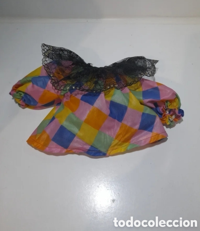 Mu&ntilde;ecas Nancy y Lucas: Traje de arlequ&iacute;n de nancy - Foto 1