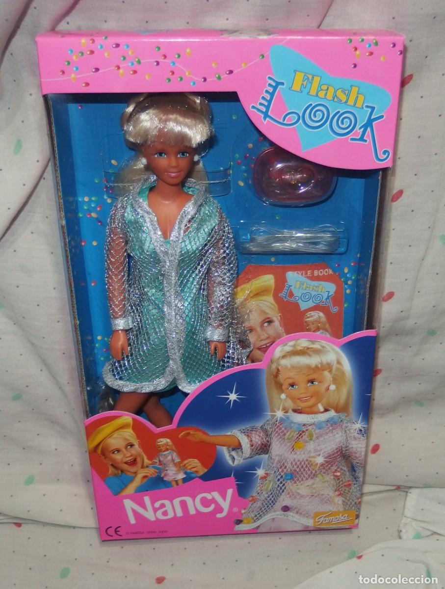 Mu&ntilde;ecas Nancy y Lucas: NANCY FLASH LOOK,AZUL,CAJA ORIGINAL,A ESTRENAR - Foto 1