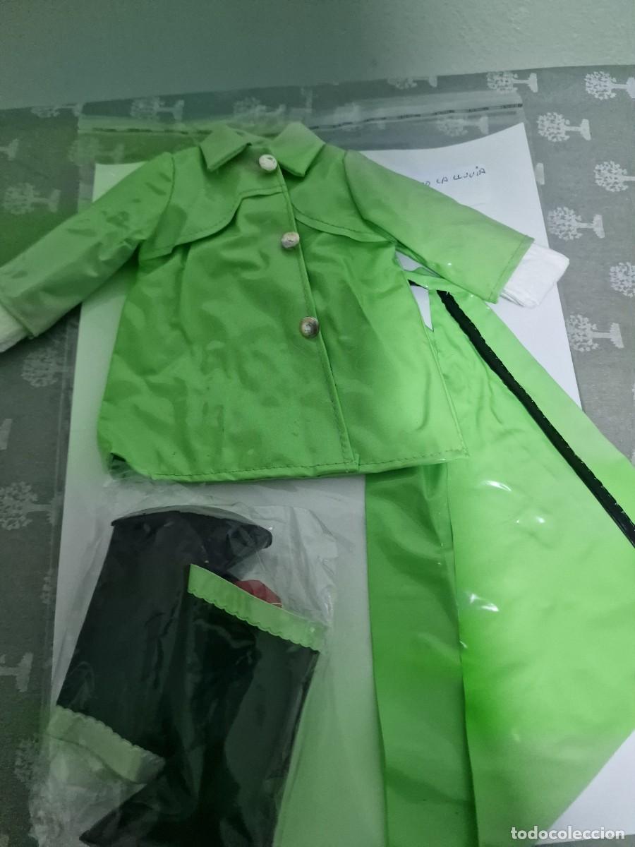 Mu&ntilde;ecas Nancy y Lucas: mu&ntilde;eca nancy bajo la lluvia verde - Foto 1