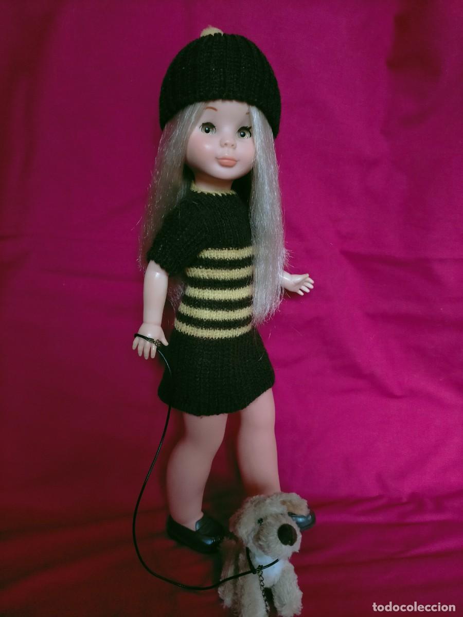 Mu&ntilde;ecas Nancy y Lucas: MU&Ntilde;ECA NANCY ANTIGUA OTO&Ntilde;O LOCO 1970 - Foto 1