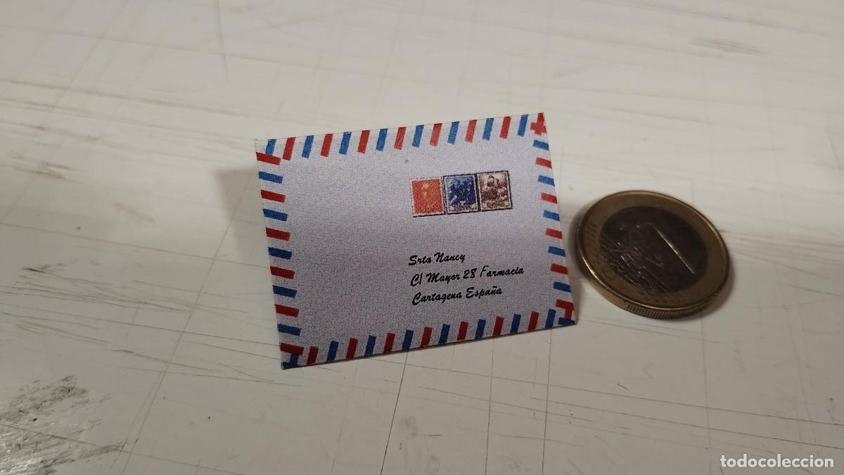 Mu&ntilde;ecas Nancy y Lucas: Sobre de correo aereo para mu&ntilde;eca Nancy - Foto 1