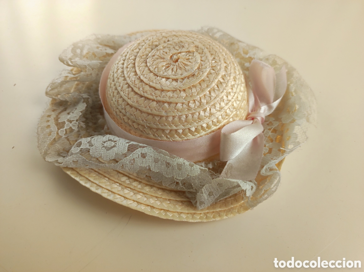 Mu&ntilde;ecas Nancy y Lucas: Antiguo sombrero para nancy - Foto 2
