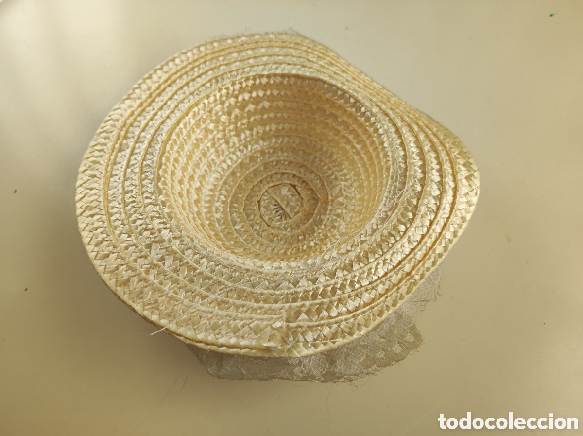 Mu&ntilde;ecas Nancy y Lucas: Antiguo sombrero para nancy - Foto 3