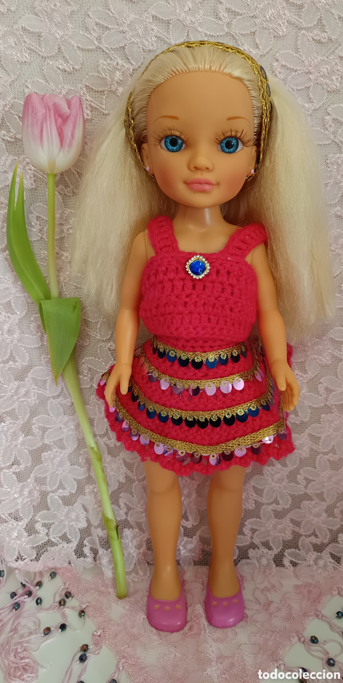 Mu&ntilde;ecas Nancy y Lucas: Mu&ntilde;eca Nancy con ropa y accesorios - Foto 2
