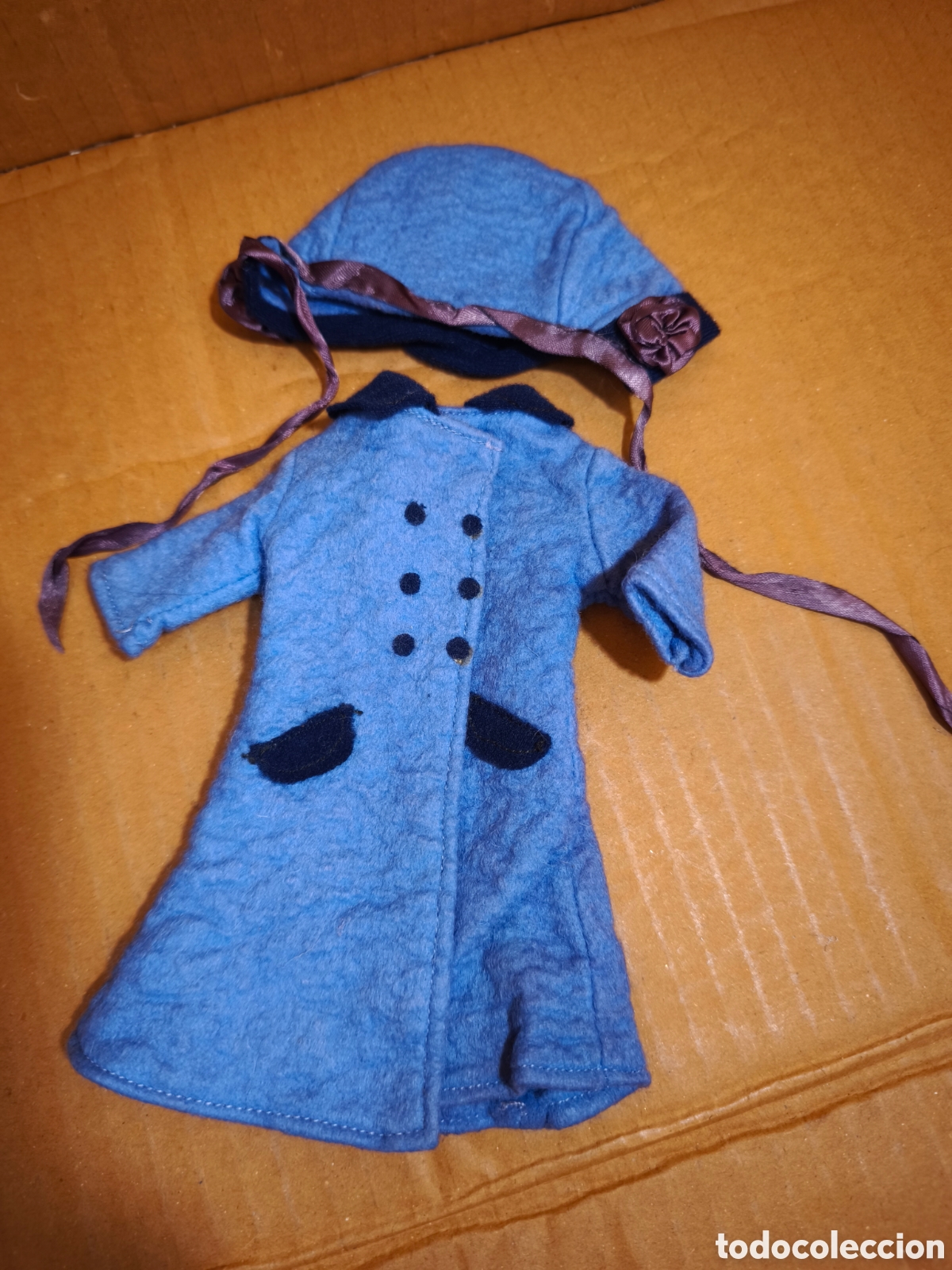 Mu&ntilde;ecas Nancy y Lucas: Conjunto abrigo y capota mu&ntilde;eca Lesly Nancy - Foto 1