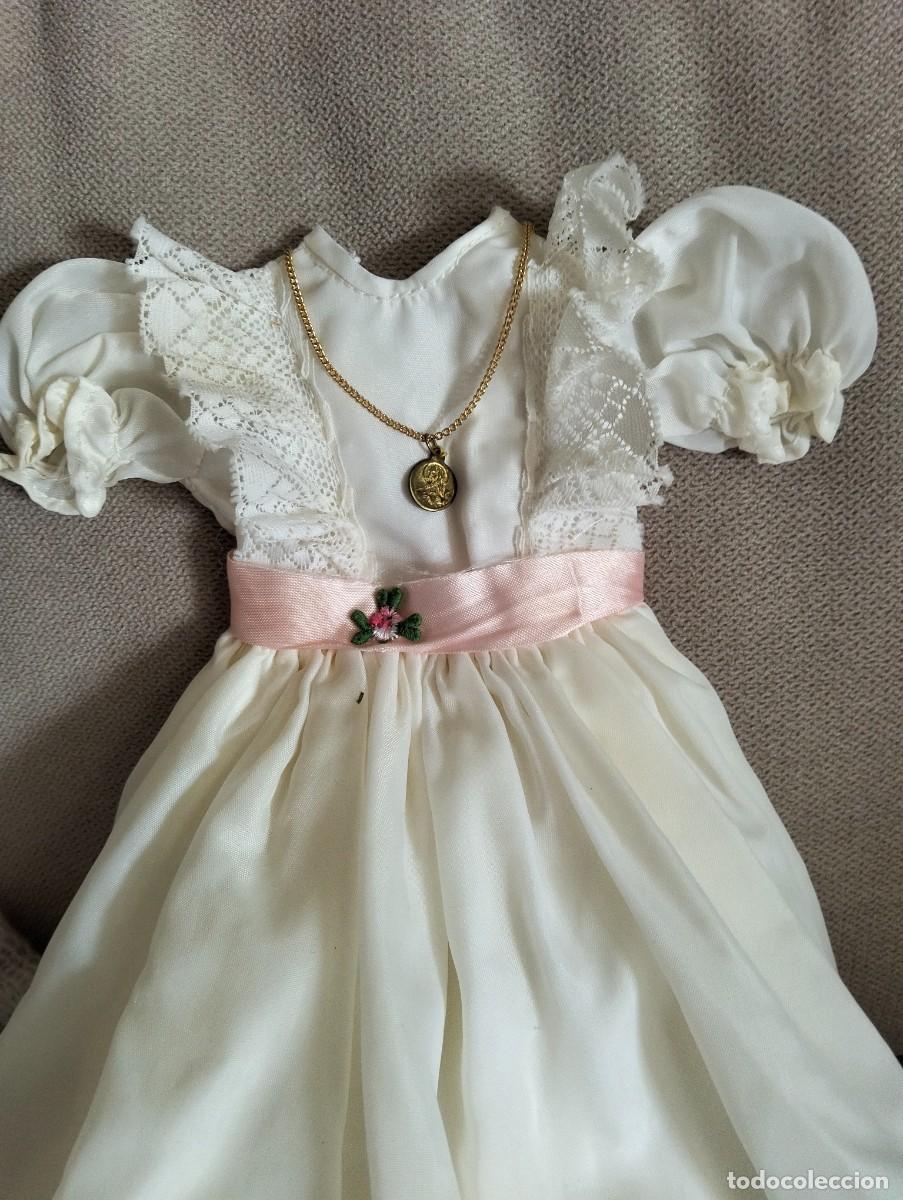 Mu&ntilde;ecas Nancy y Lucas: VESTIDO COMUNION NANCY - Foto 1