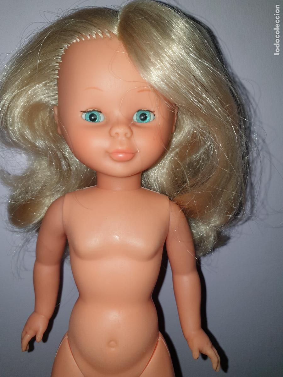 Mu&ntilde;ecas Nancy y Lucas: NANCY A&Ntilde;OS 70-80 OJOS AZUL TURQUESA - Foto 1