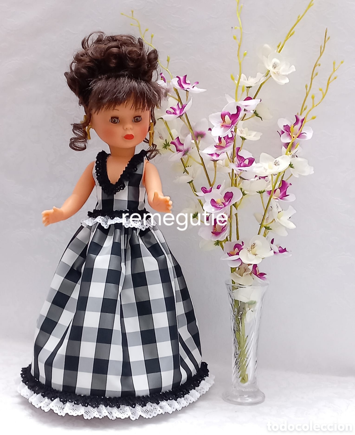 Mu&ntilde;ecas Nancy y Lucas: Vestido para nancy confeccionado - Foto 2