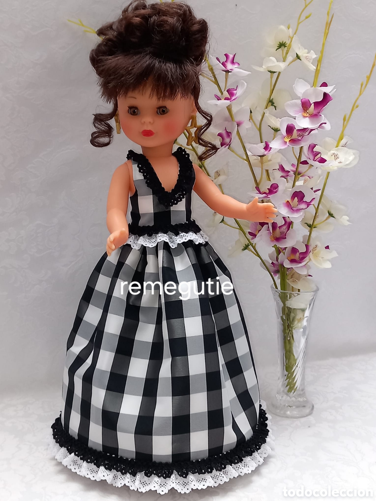Mu&ntilde;ecas Nancy y Lucas: Vestido para nancy confeccionado - Foto 4