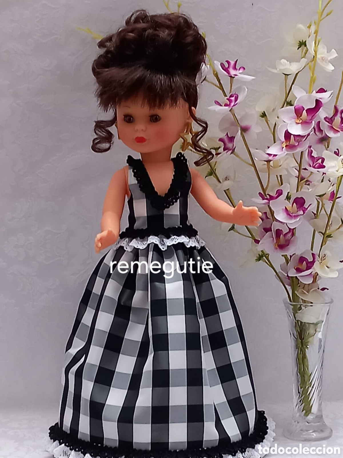 Mu&ntilde;ecas Nancy y Lucas: Vestido para nancy confeccionado - Foto 7