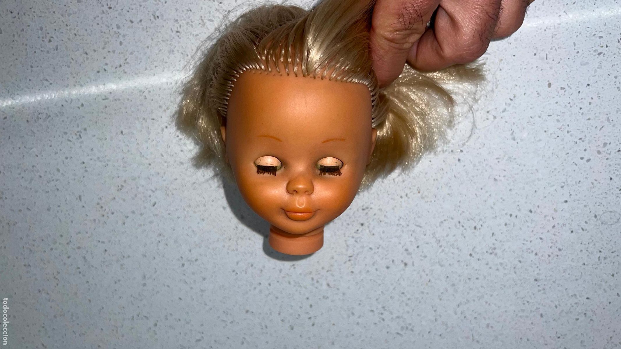 Mu&ntilde;ecas Nancy y Lucas: NANCY - CABEZA NANCY PARA PIEZAS O RESTAURAR! - Foto 4