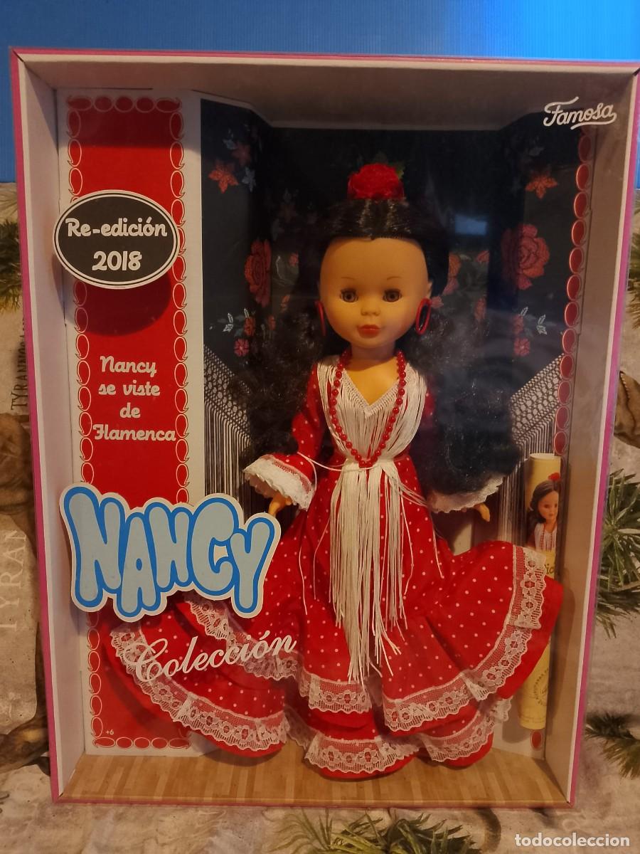 Mu&ntilde;ecas Nancy y Lucas: NANCY FLAMENCA VESTIDO ROJO 2018 - Foto 1