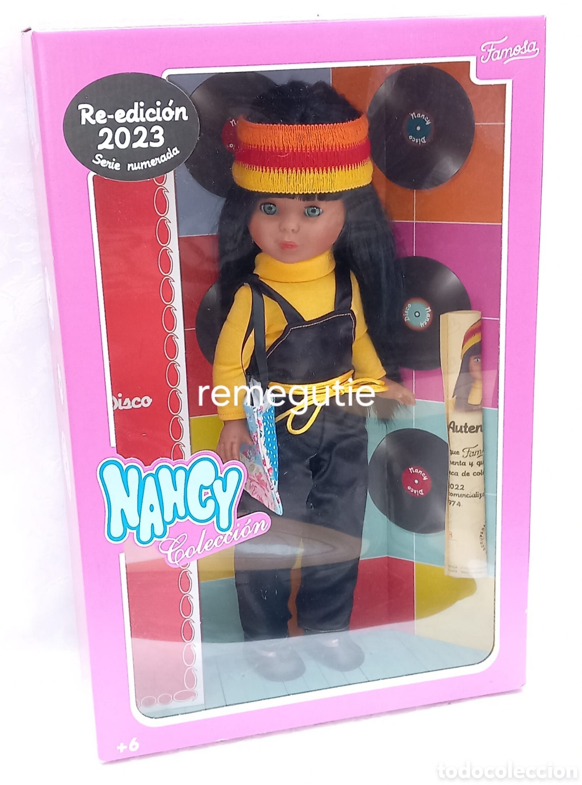 Mu&ntilde;ecas Nancy y Lucas: Mu&ntilde;eca Nancy disco en caja - Foto 2