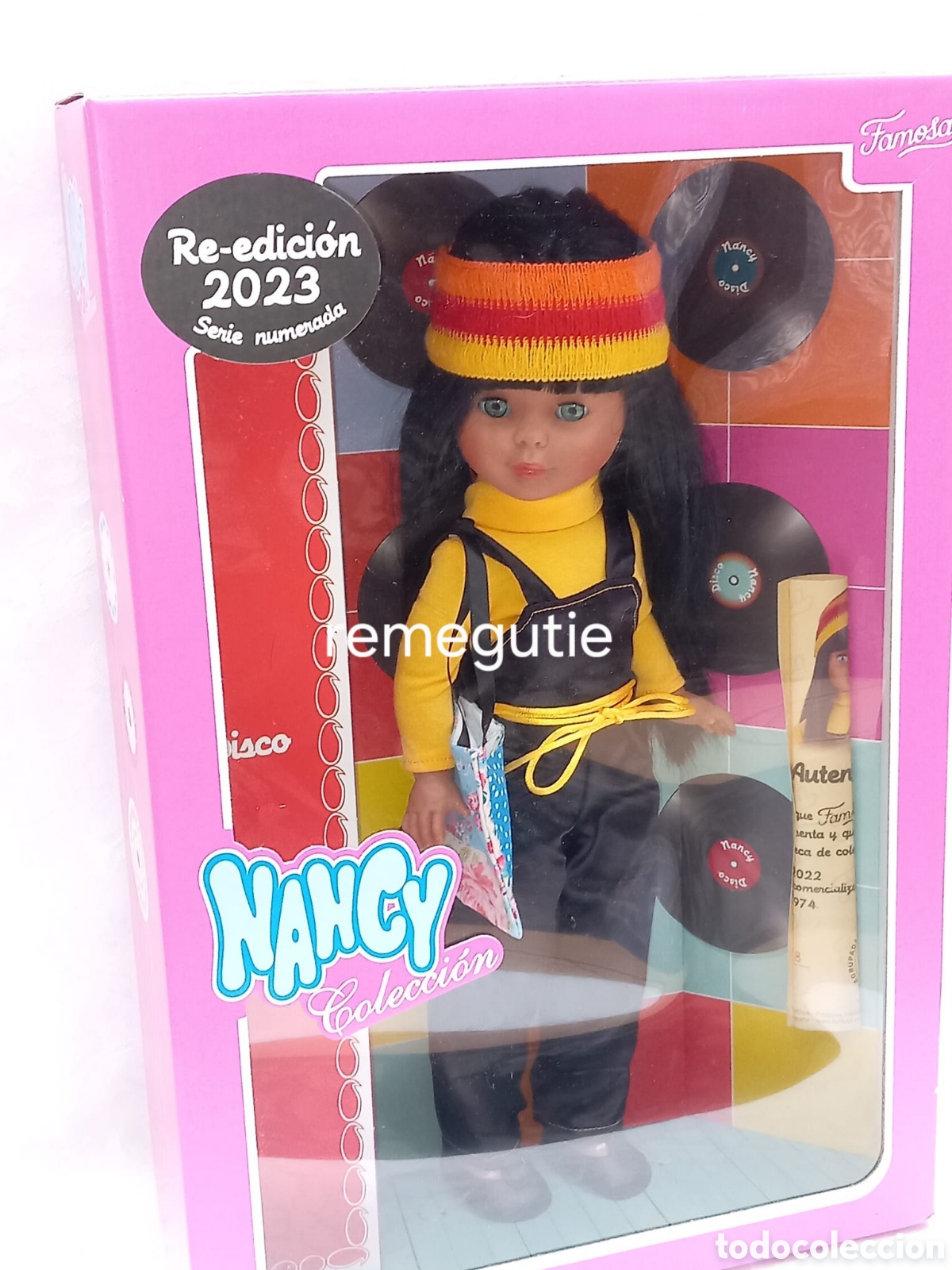 Mu&ntilde;ecas Nancy y Lucas: Mu&ntilde;eca Nancy disco en caja - Foto 1