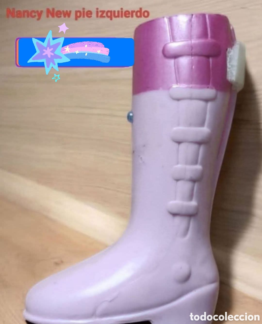 Mu&ntilde;ecas Nancy y Lucas: :::: A25 - BOTA IZQUIERDA DE NANCY NEW - Foto 1