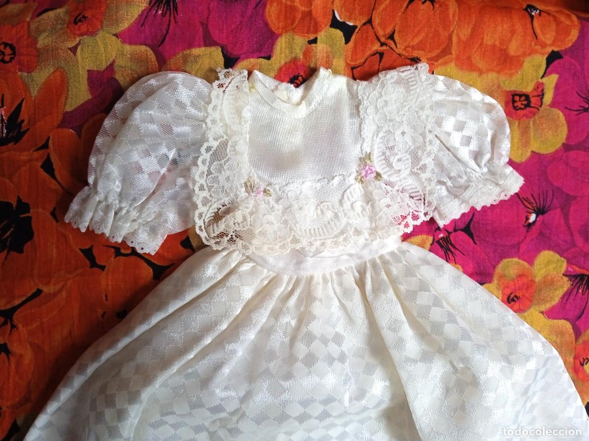 Mu&ntilde;ecas Nancy y Lucas: VESTIDO COMUNION NANCY-A&Ntilde;OS 70 - Foto 2