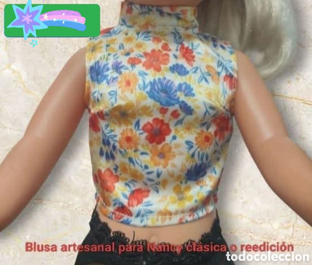 Mu&ntilde;ecas Nancy y Lucas: :::: TA108 - BLUSITA ARTESANAL PARA NANCY CLASICA O REEDICION