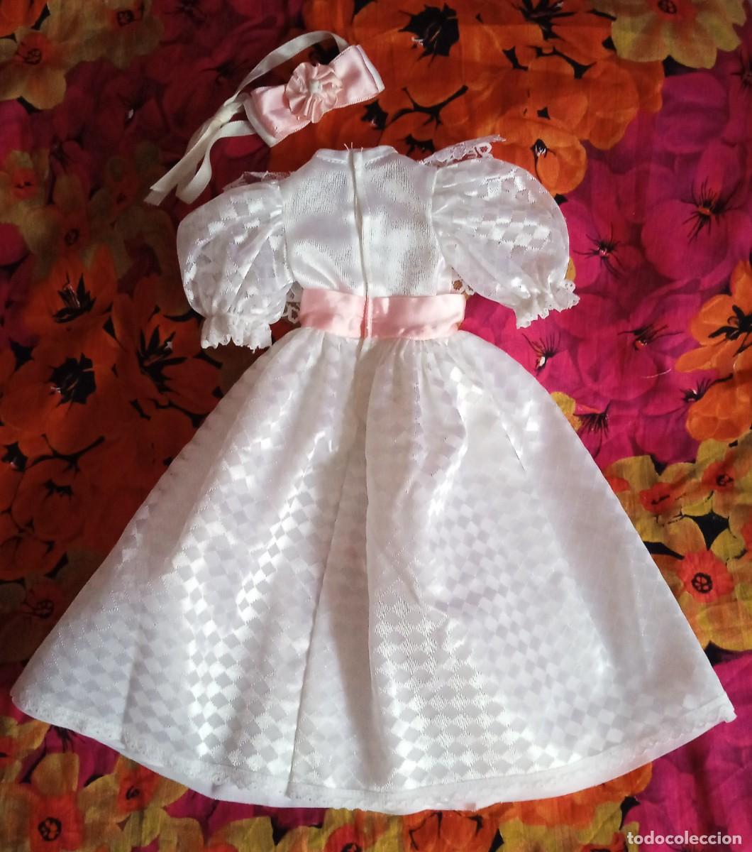 Mu&ntilde;ecas Nancy y Lucas: VESTIDO COMUNION NANCY A&Ntilde;OS 70 - Foto 8